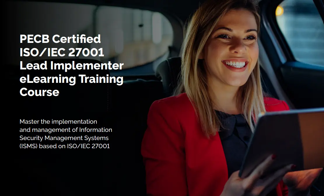PECB Certified ISO/IEC 27001 Lead Implementer eLearning Training Course